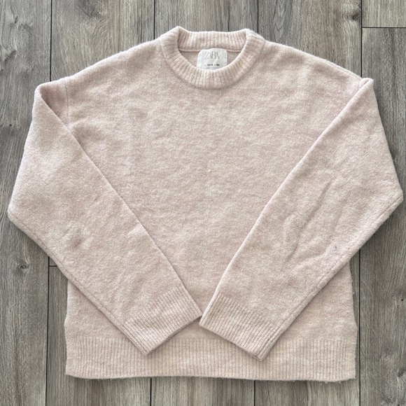 Zara Soft Blush Sweater - Picture 1 of 5